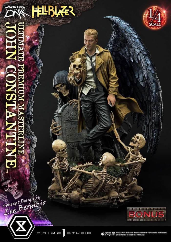 Hell Blazer (Comics) JOHN CONSTANTINE (Concept Design by Lee Bermejo) DX 1/4