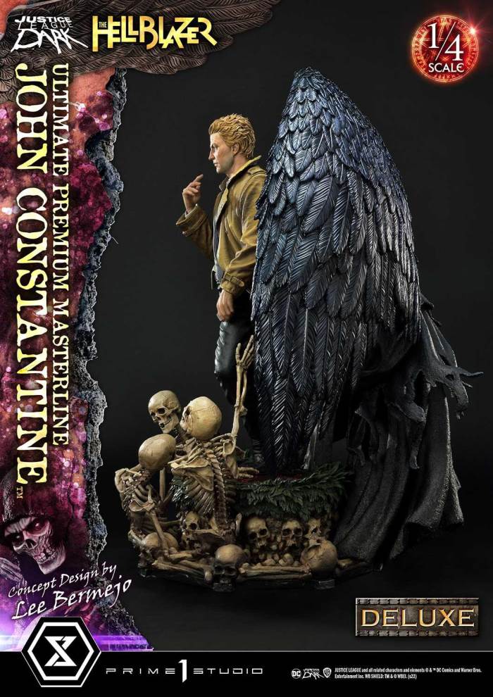 Hell Blazer (Comics) JOHN CONSTANTINE (Concept Design by Lee Bermejo) DX 1/4