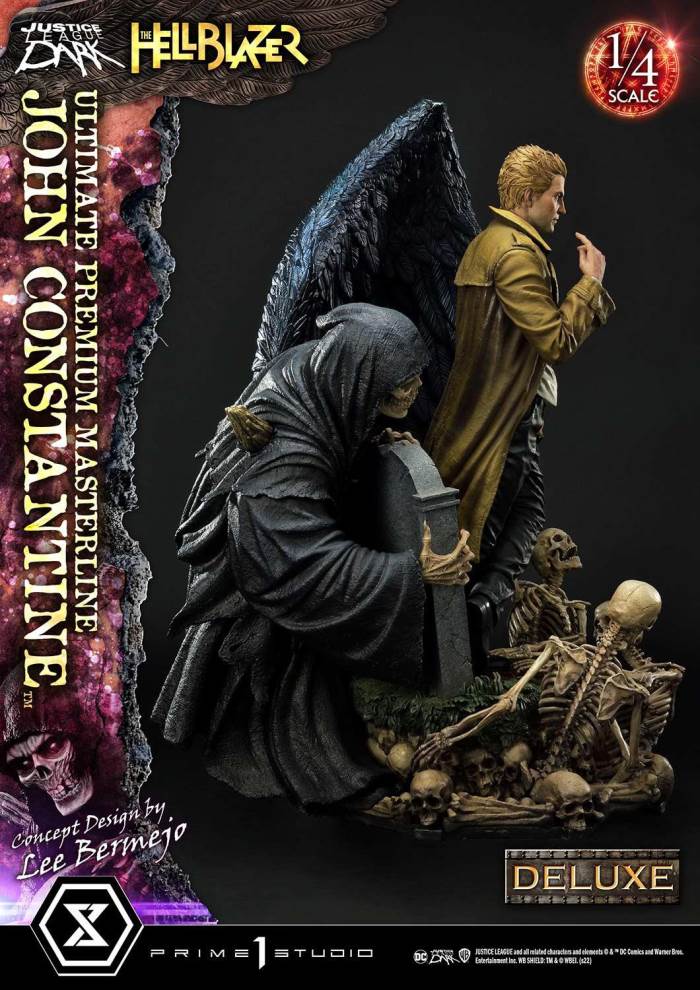 Hell Blazer (Comics) JOHN CONSTANTINE (Concept Design by Lee Bermejo) DX 1/4
