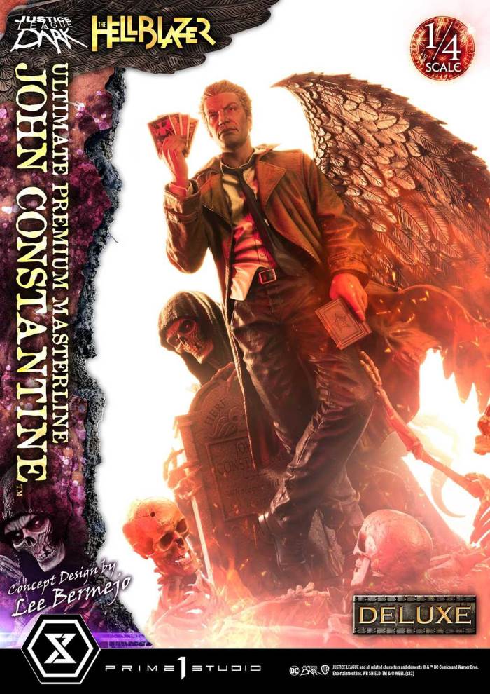 Hell Blazer (Comics) JOHN CONSTANTINE (Concept Design by Lee Bermejo) DX 1/4
