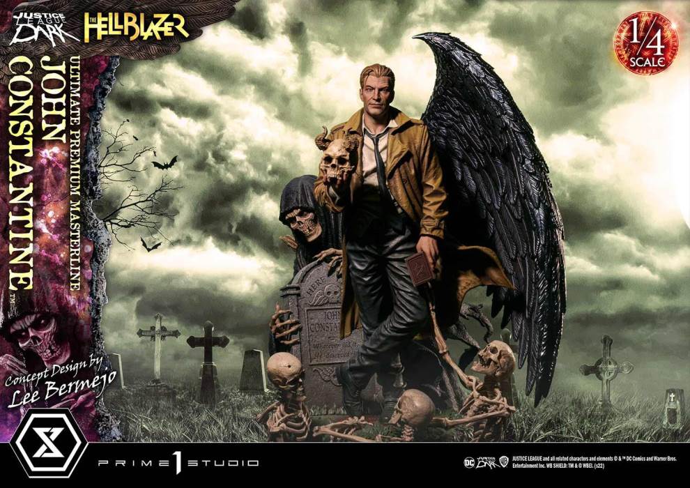 Hell Blazer (Comics) JOHN CONSTANTINE (Concept Design by Lee Bermejo) DX 1/4
