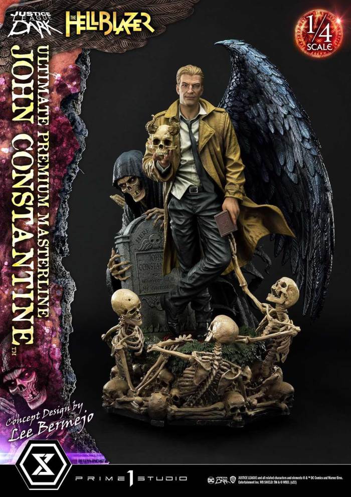 Hell Blazer (Comics) JOHN CONSTANTINE (Concept Design by Lee Bermejo) DX 1/4