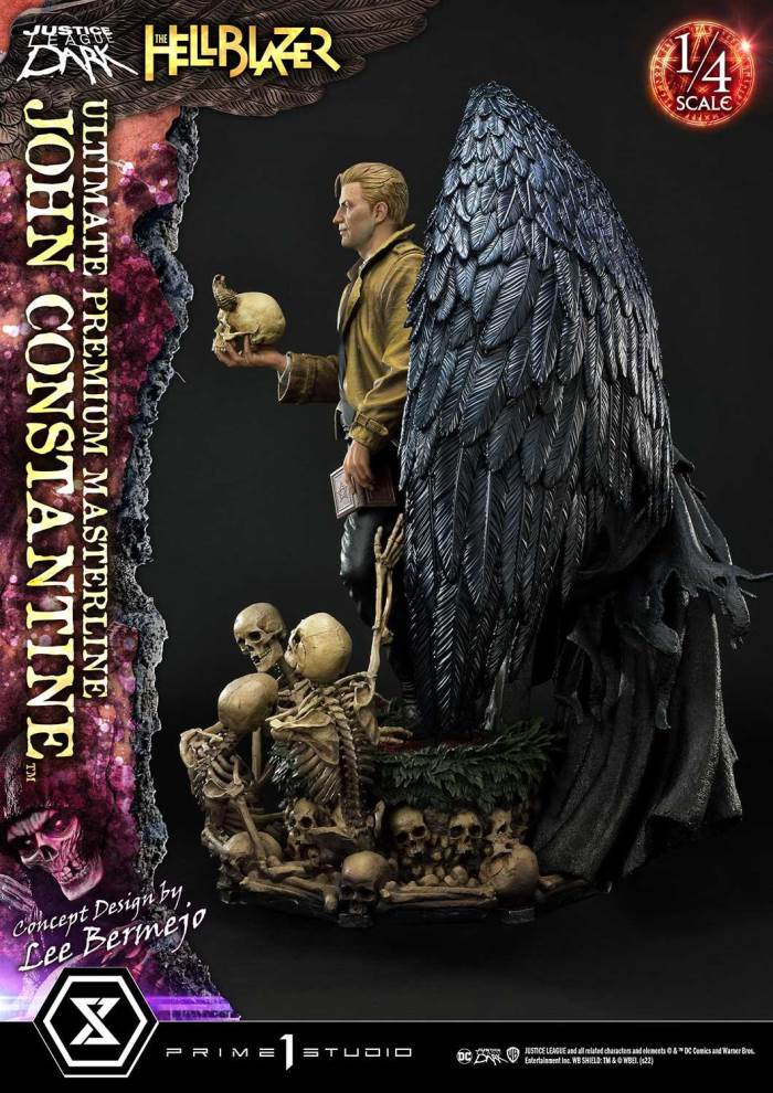 Hell Blazer (Comics) JOHN CONSTANTINE (Concept Design by Lee Bermejo) DX 1/4