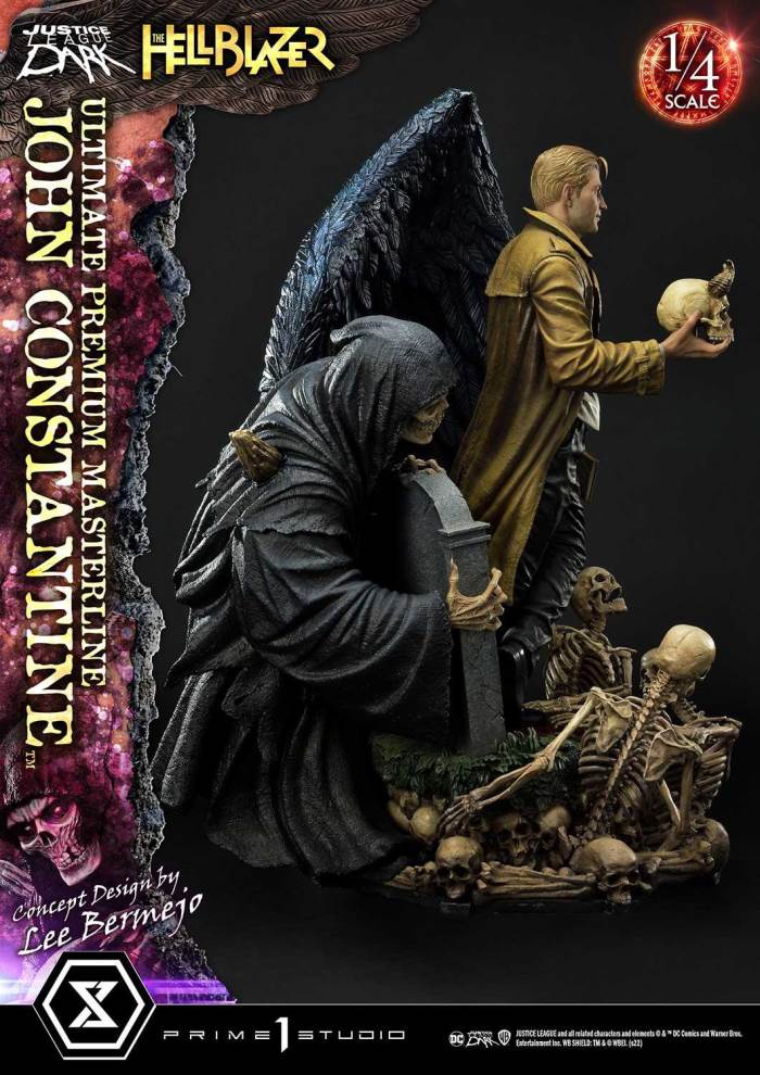 Hell Blazer (Comics) JOHN CONSTANTINE (Concept Design by Lee Bermejo) DX 1/4