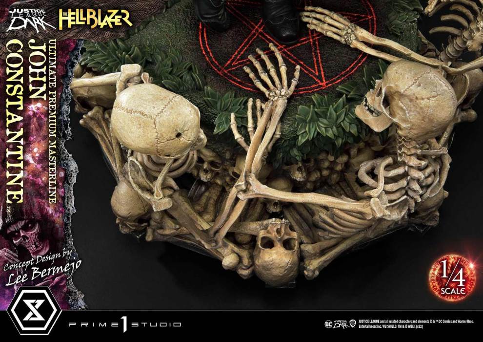 Hell Blazer (Comics) JOHN CONSTANTINE (Concept Design by Lee Bermejo) DX 1/4
