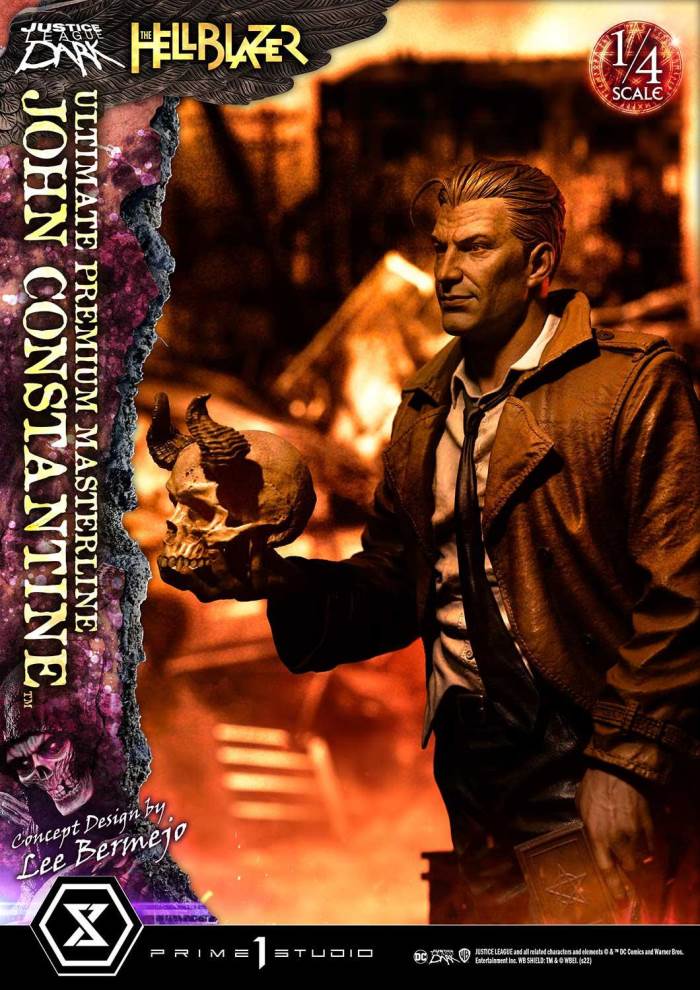 Hell Blazer (Comics) JOHN CONSTANTINE (Concept Design by Lee Bermejo) DX 1/4