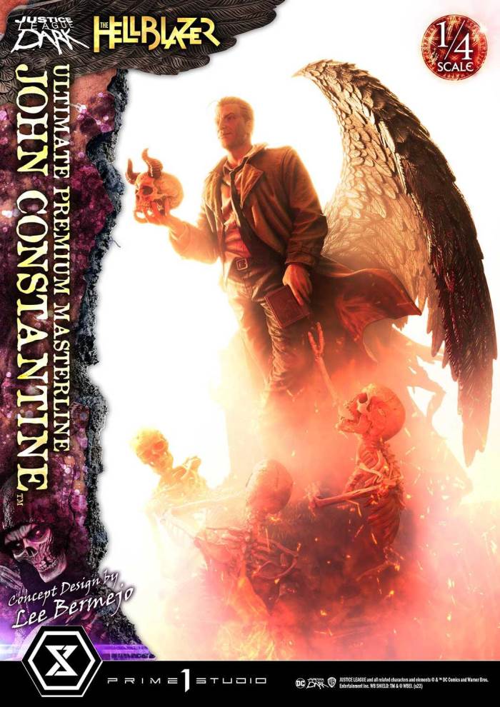 Hell Blazer (Comics) JOHN CONSTANTINE (Concept Design by Lee Bermejo) DX 1/4