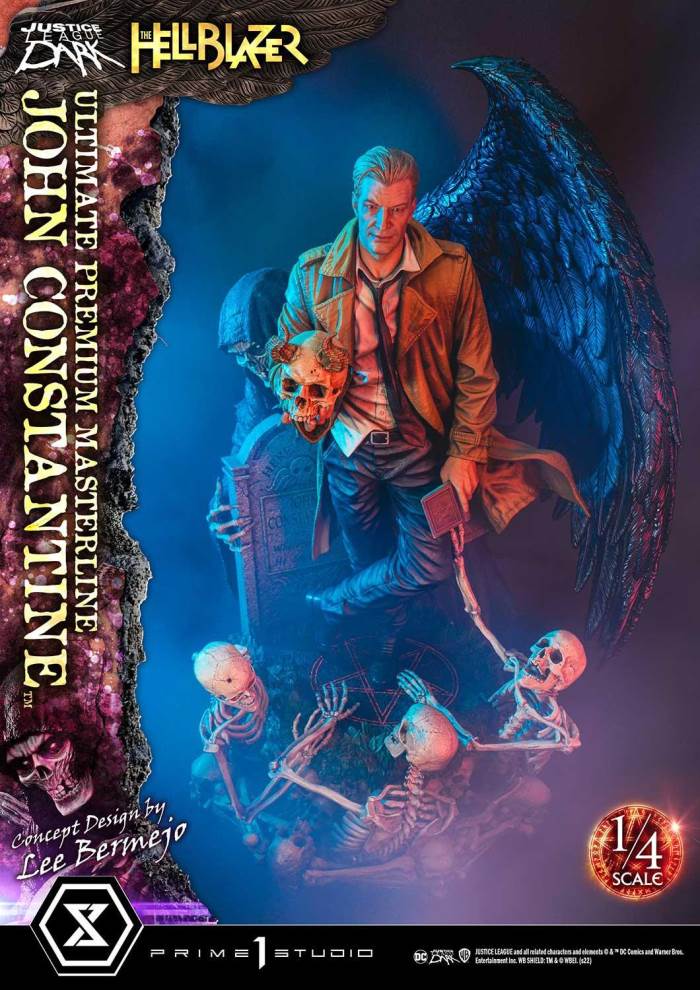 Hell Blazer (Comics) JOHN CONSTANTINE (Concept Design by Lee Bermejo) DX 1/4