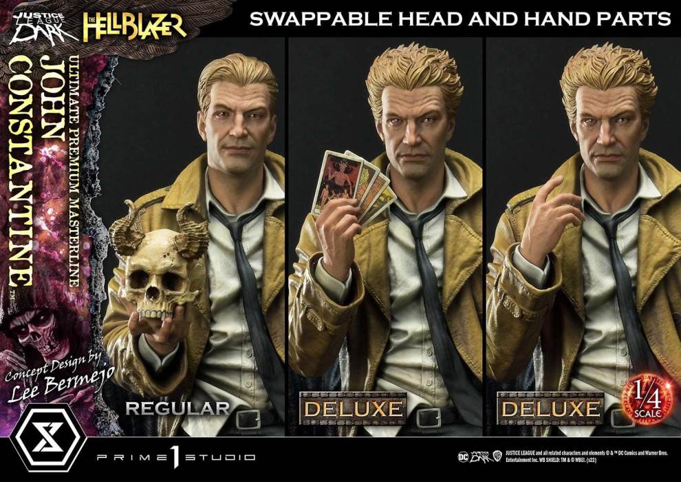 Hell Blazer (Comics) JOHN CONSTANTINE (Concept Design by Lee Bermejo) DX 1/4