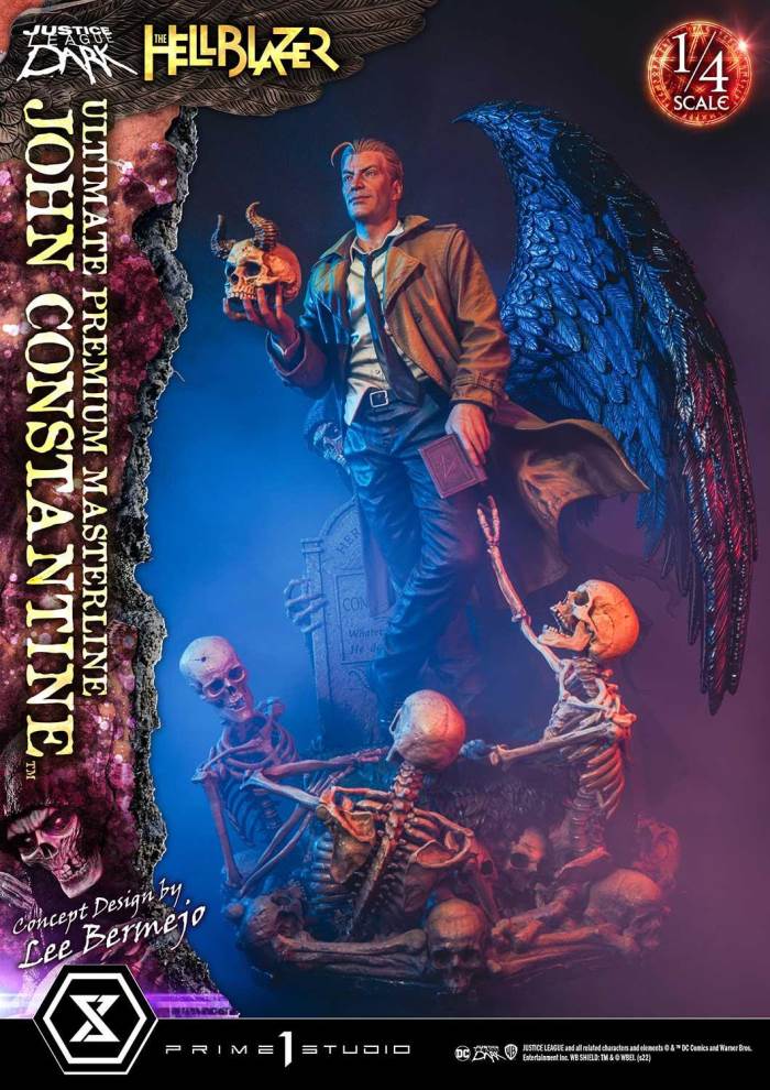Hell Blazer (Comics) JOHN CONSTANTINE (Concept Design by Lee Bermejo) DX 1/4