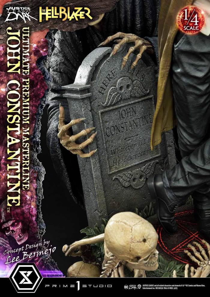Hell Blazer (Comics) JOHN CONSTANTINE (Concept Design by Lee Bermejo) DX 1/4