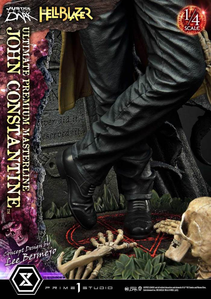 Hell Blazer (Comics) JOHN CONSTANTINE (Concept Design by Lee Bermejo) DX 1/4