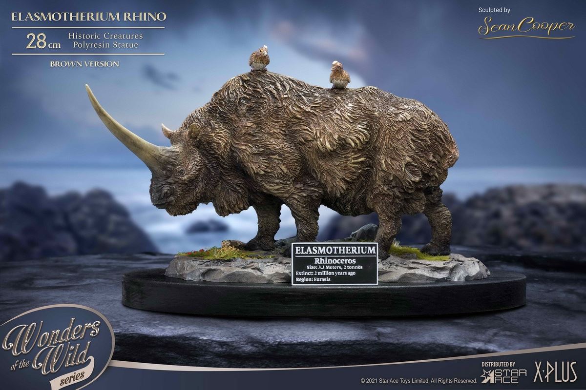 Prehistoric Animal Series - Plate-toothed Rhinoceros (Brown Version/Black Version)