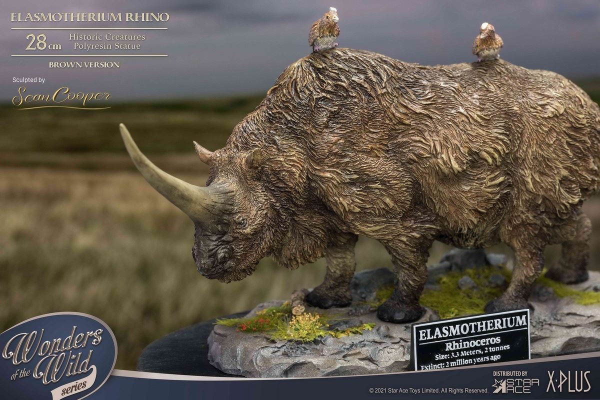 Prehistoric Animal Series - Plate-toothed Rhinoceros (Brown Version/Black Version)
