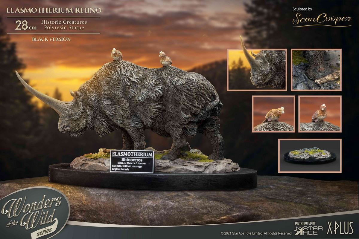 Prehistoric Animal Series - Plate-toothed Rhinoceros (Brown Version/Black Version)