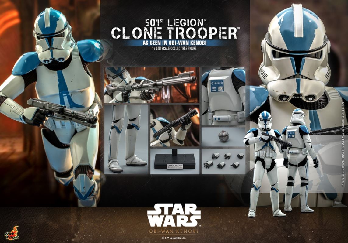 Obi-Wan 501 Legion Clone Trooper 1/6
