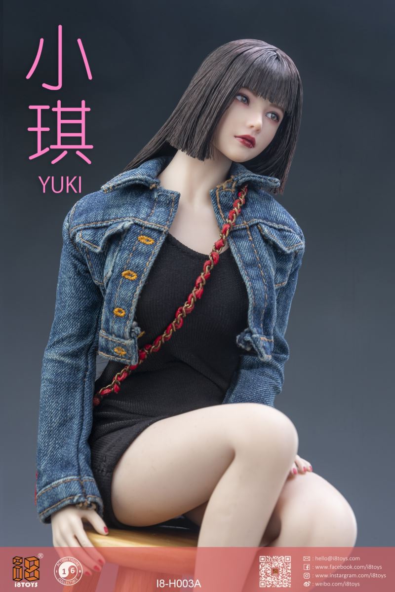 Xiaoqi Yuki Movable Eyeball Head Sculpture 1/6