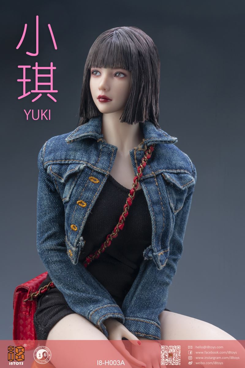 Xiaoqi Yuki Movable Eyeball Head Sculpture 1/6