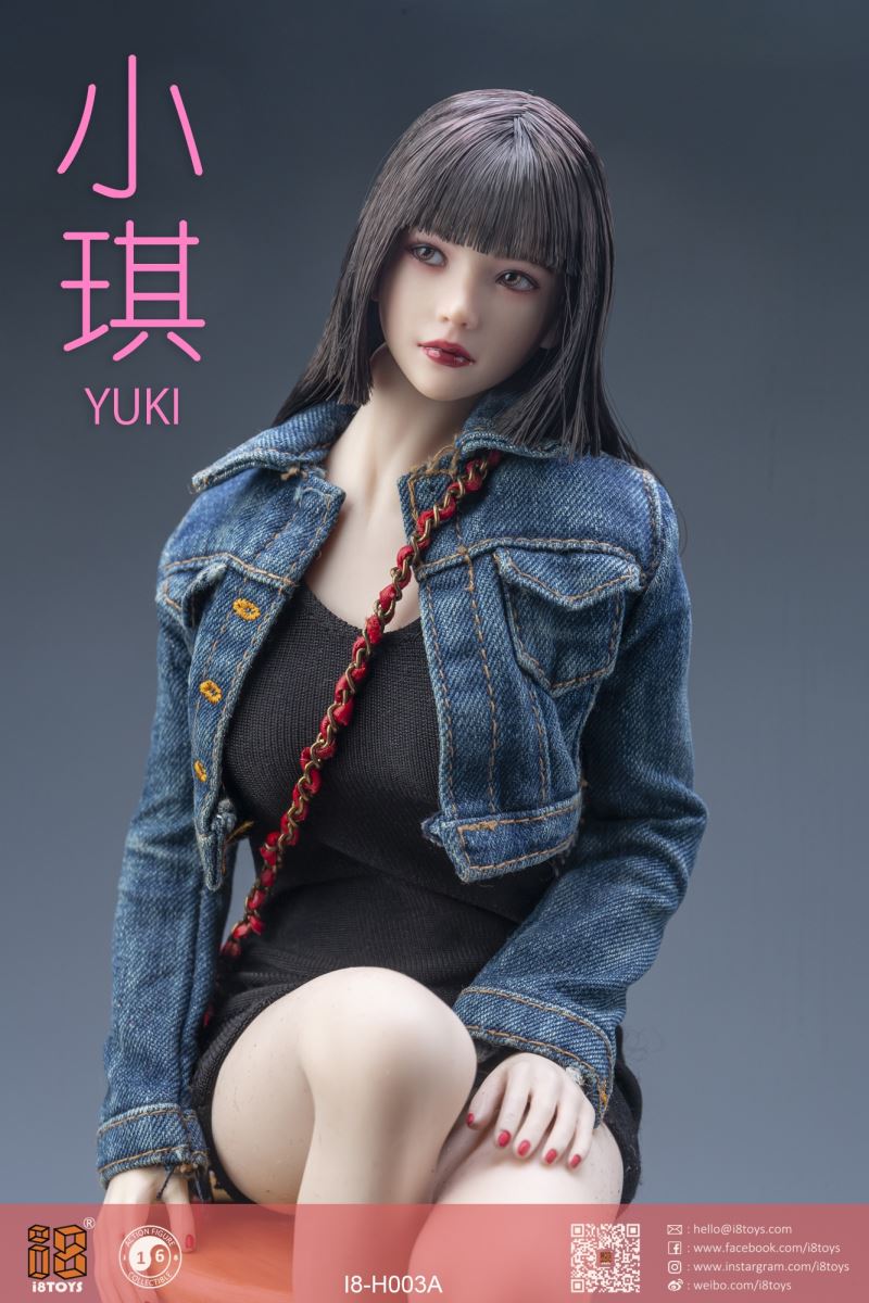 Xiaoqi Yuki Movable Eyeball Head Sculpture 1/6