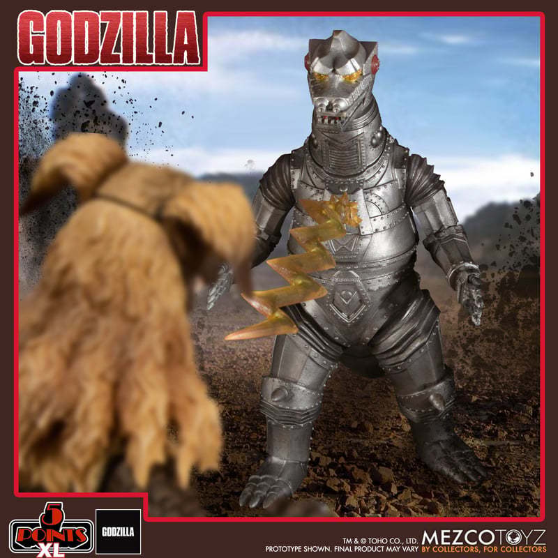 Godzilla vs. Mechagodzilla (1974) 5 Points XL Three Figure Boxed Set