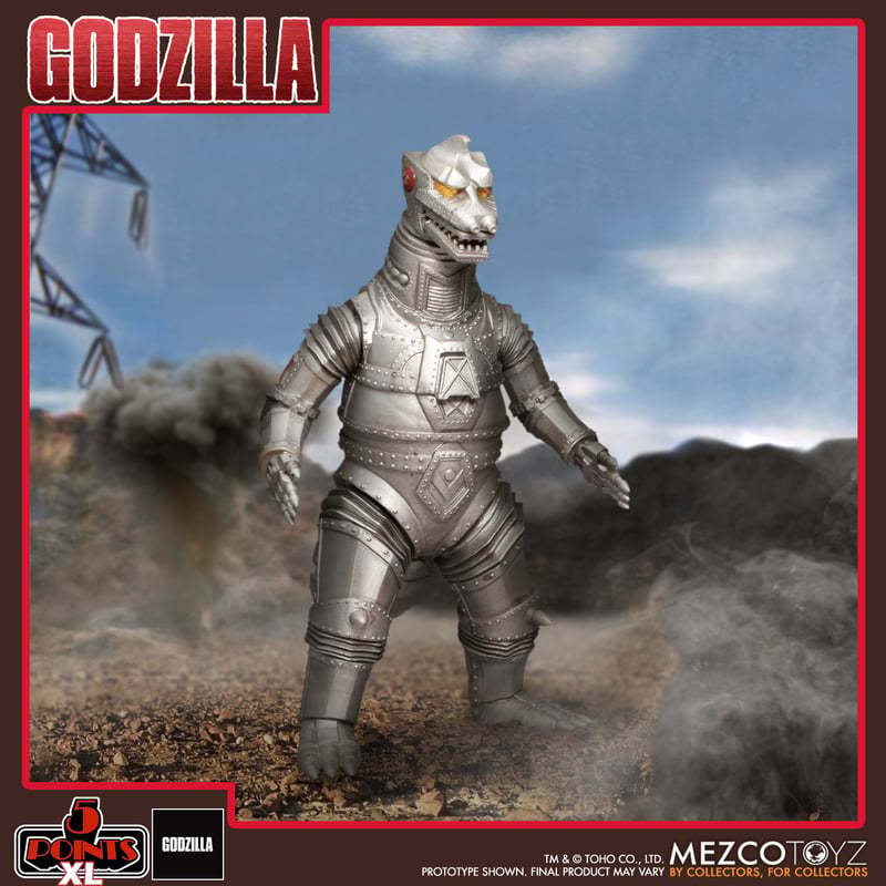Godzilla vs. Mechagodzilla (1974) 5 Points XL Three Figure Boxed Set