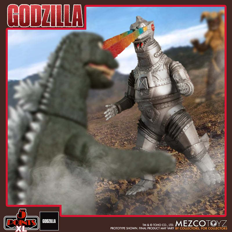 Godzilla vs. Mechagodzilla (1974) 5 Points XL Three Figure Boxed Set