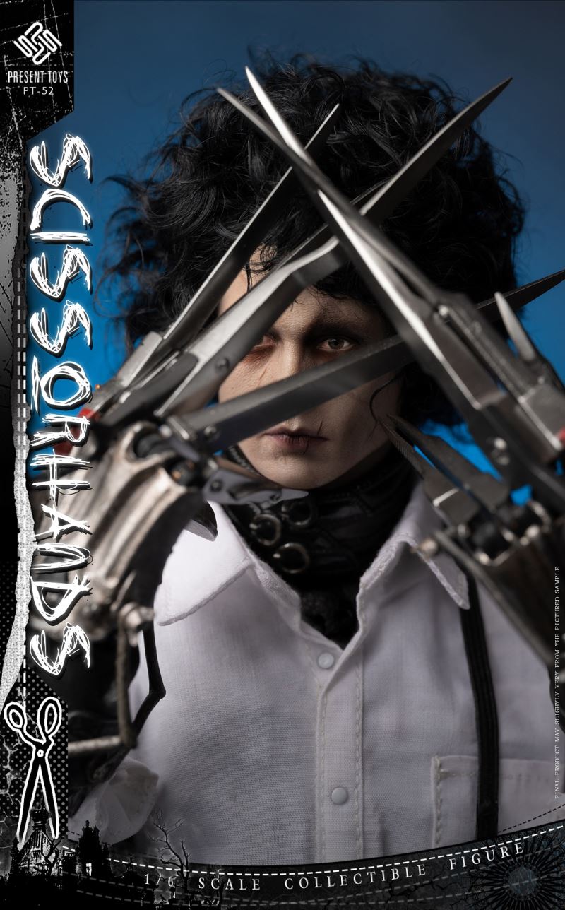 Scissor Hands [Genuine Leather Hair Transplant Version] 1/6