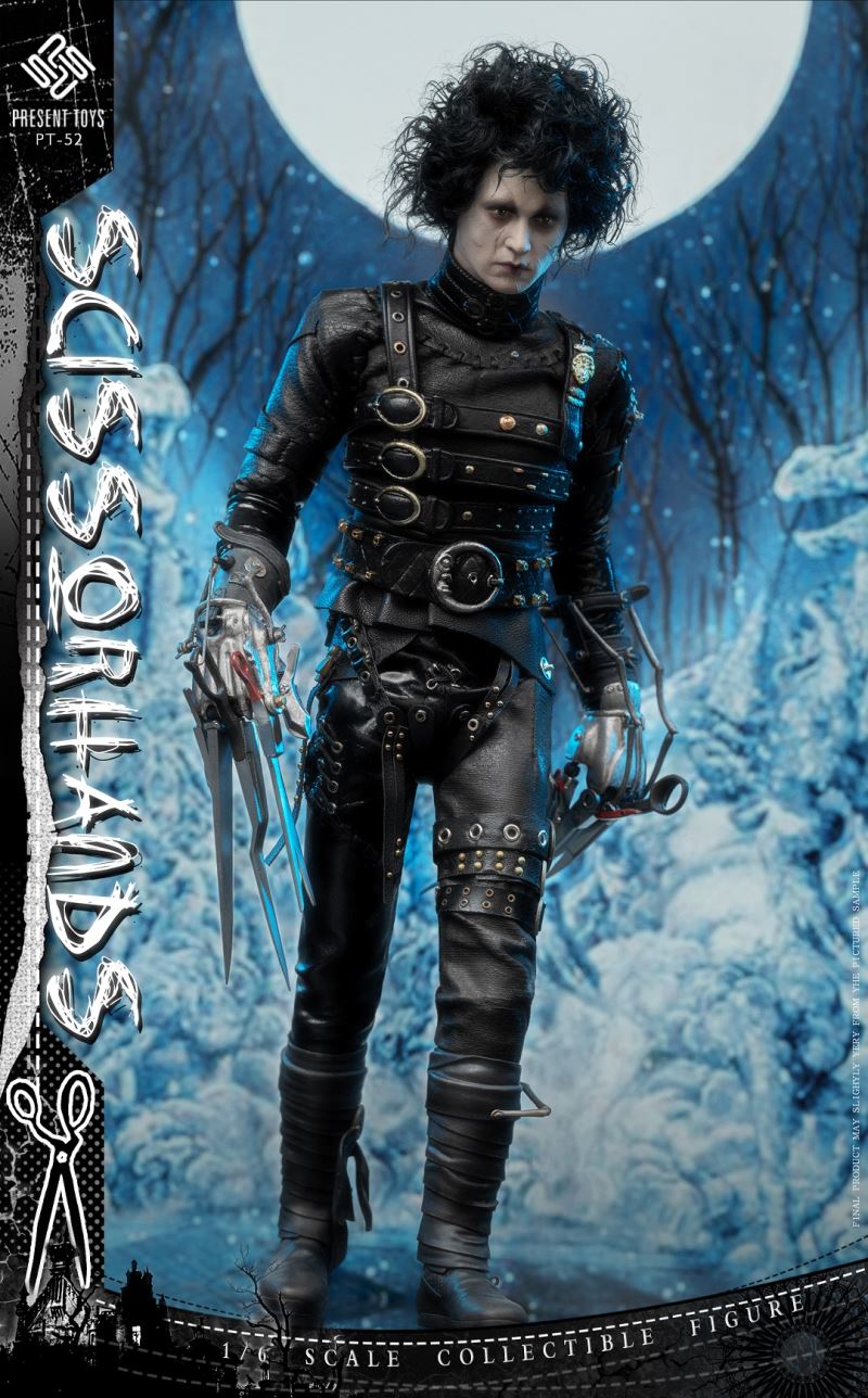 Scissor Hands [Genuine Leather Hair Transplant Version] 1/6