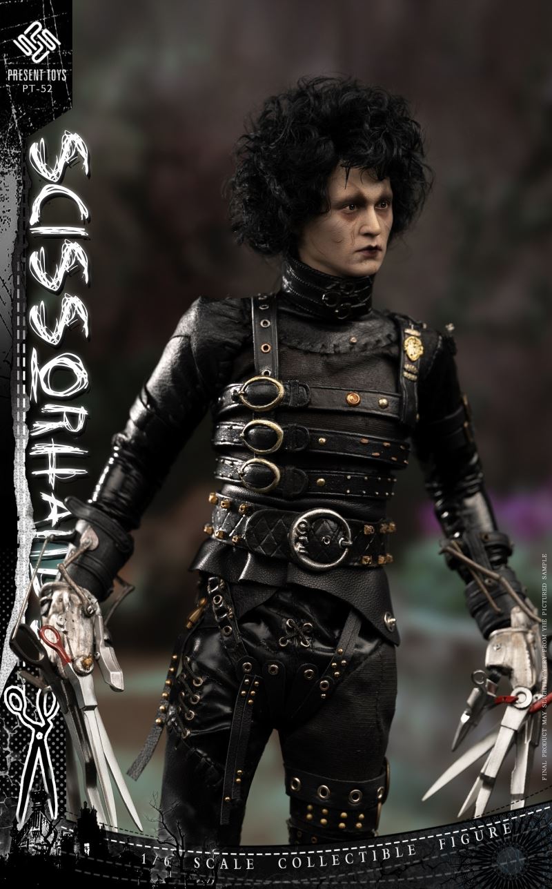 Scissor Hands [Genuine Leather Hair Transplant Version] 1/6