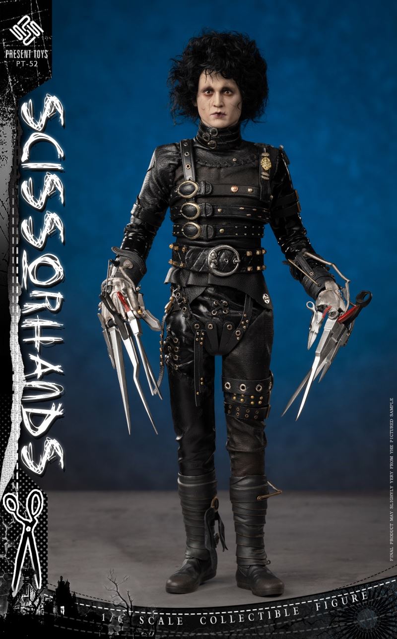 Scissor Hands [Genuine Leather Hair Transplant Version] 1/6