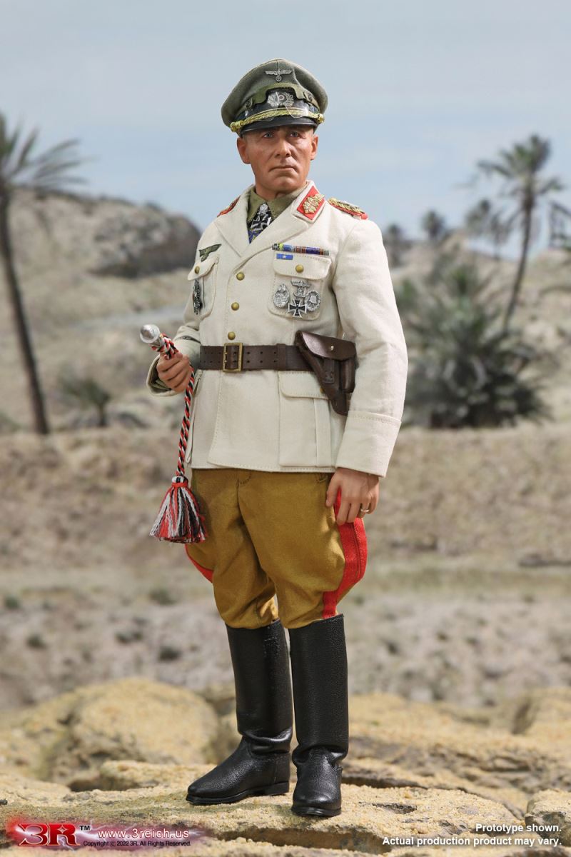 World War II German Field Marshal Erwin Rommel North Africa version (GM651) 1/6