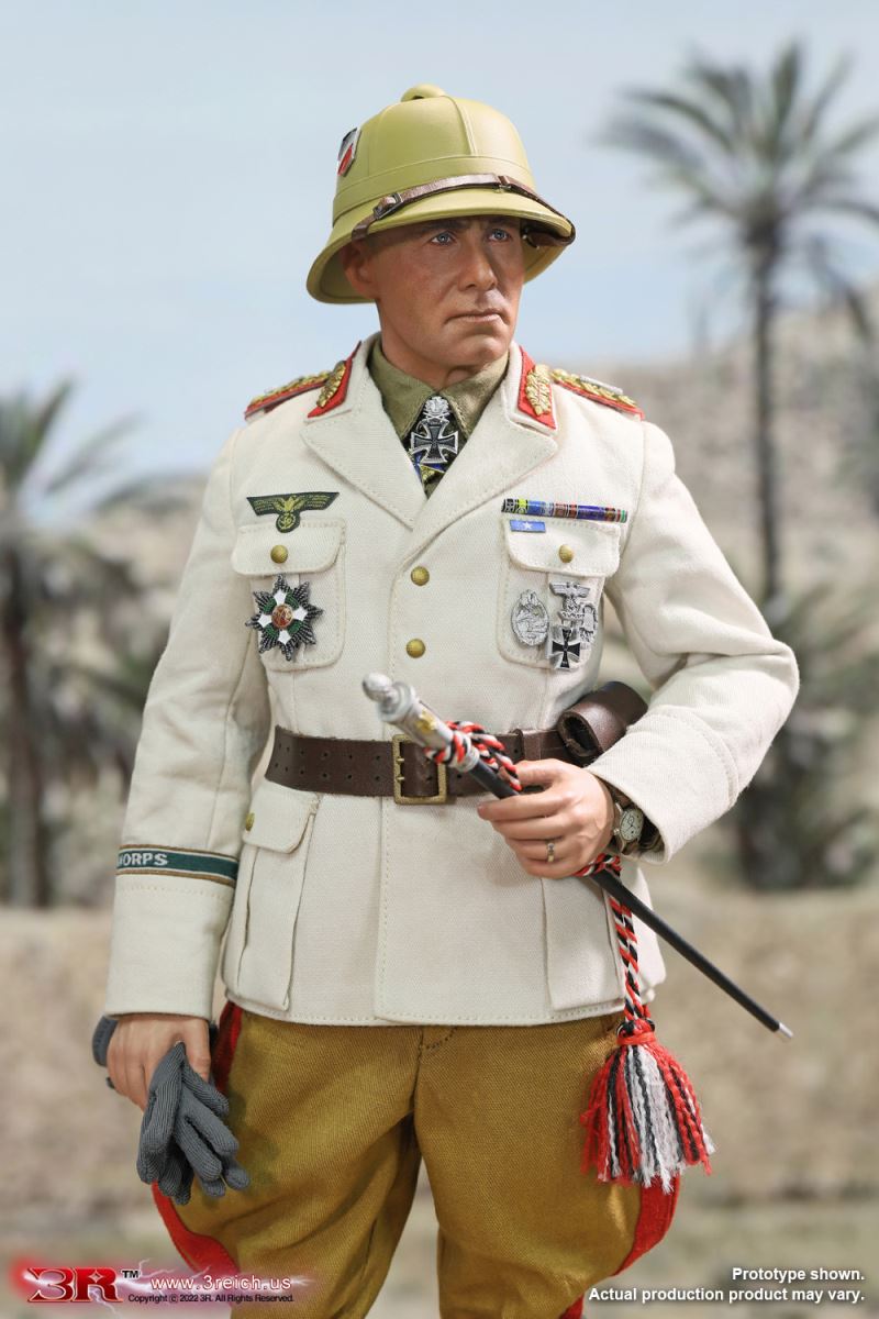 World War II German Field Marshal Erwin Rommel North Africa version (GM651) 1/6