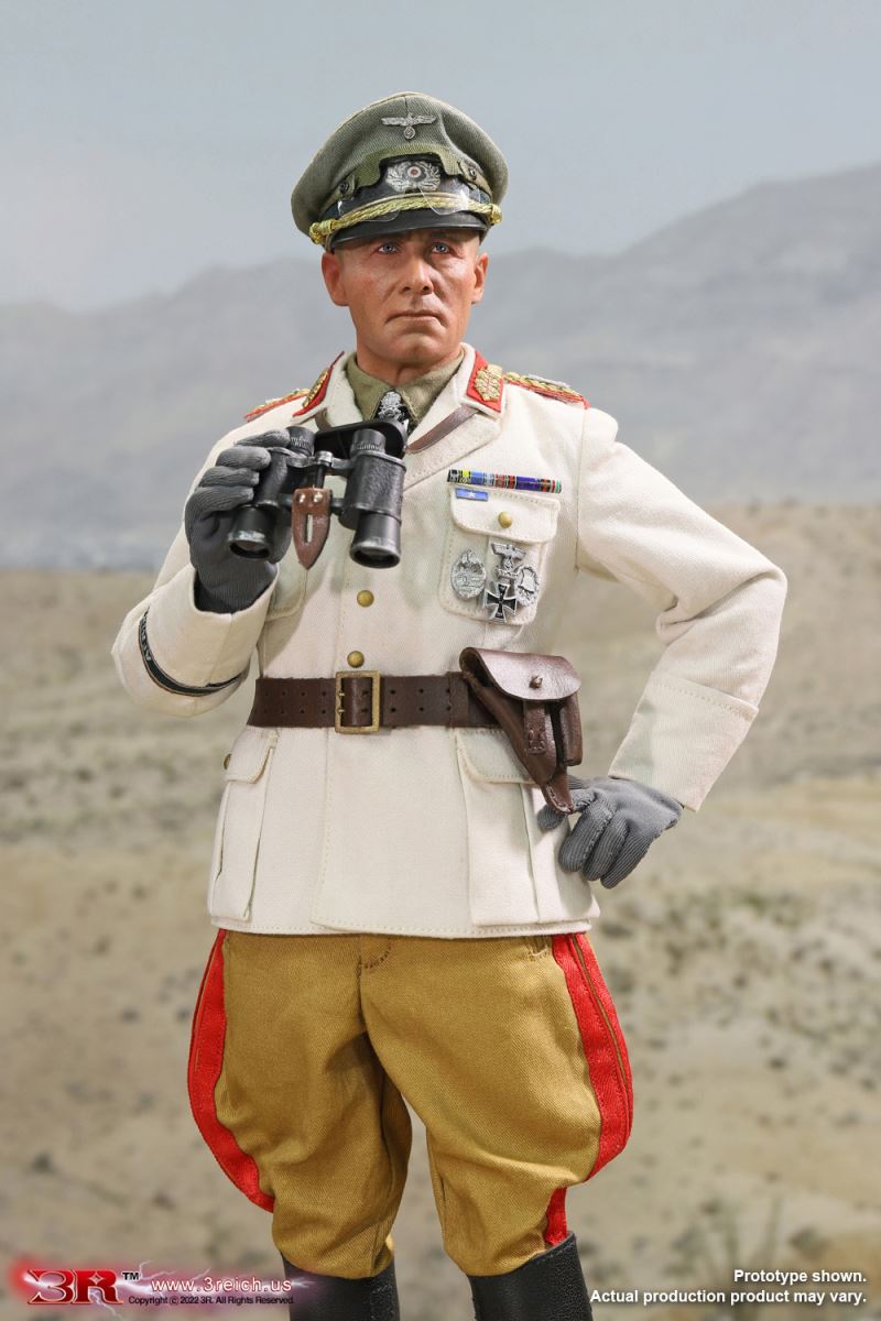 World War II German Field Marshal Erwin Rommel North Africa version (GM651) 1/6