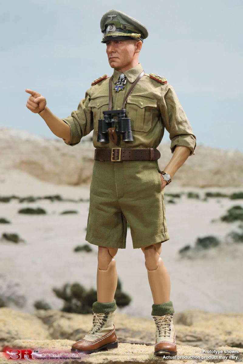 World War II German Field Marshal Erwin Rommel North Africa version (GM651) 1/6