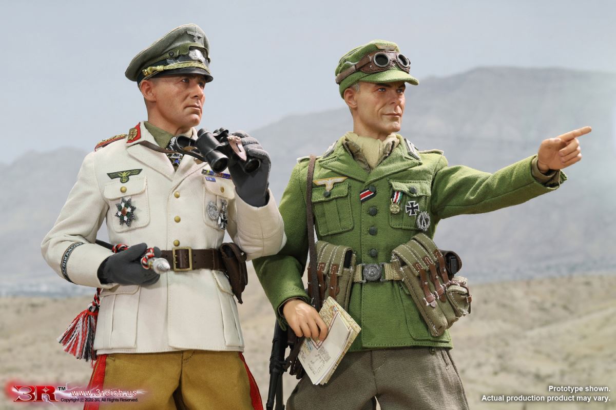 World War II German Field Marshal Erwin Rommel North Africa version (GM651) 1/6