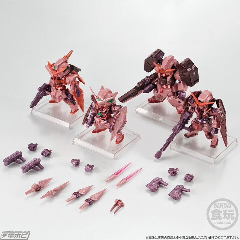 FW GUNDAM CONVERGE CORE Mobile Suit Gundam 00 Trans Am Set
