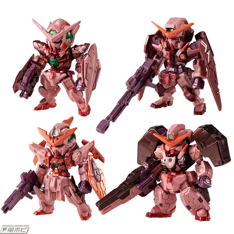 FW GUNDAM CONVERGE CORE Mobile Suit Gundam 00 Trans Am Set