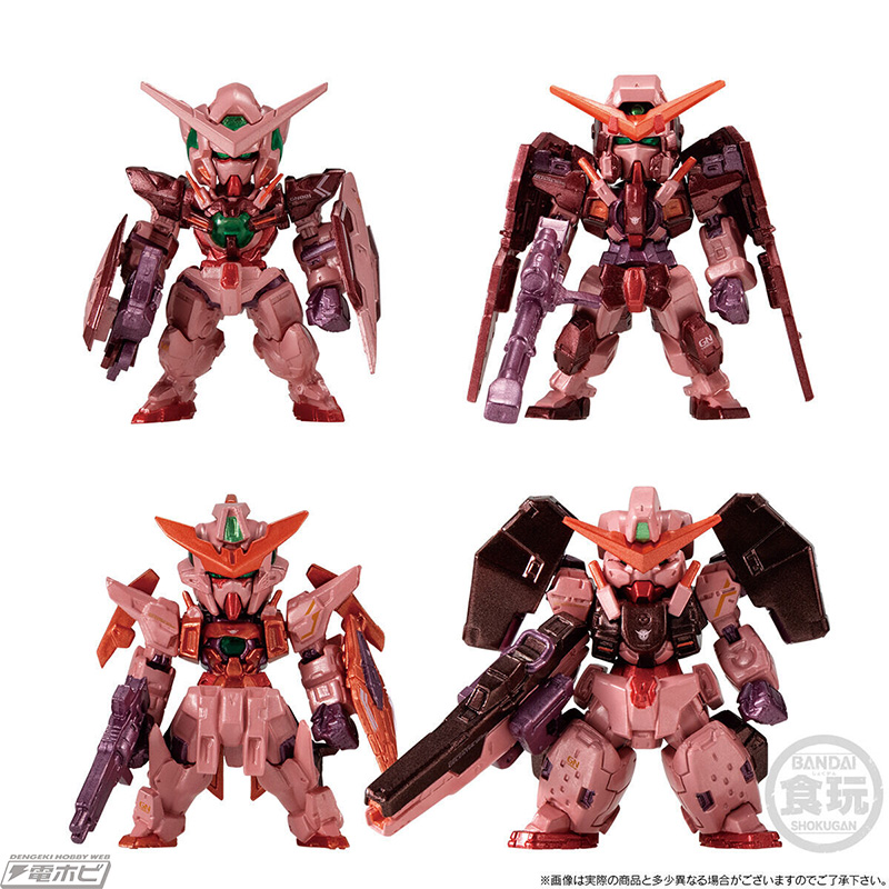 FW GUNDAM CONVERGE CORE Mobile Suit Gundam 00 Trans Am Set
