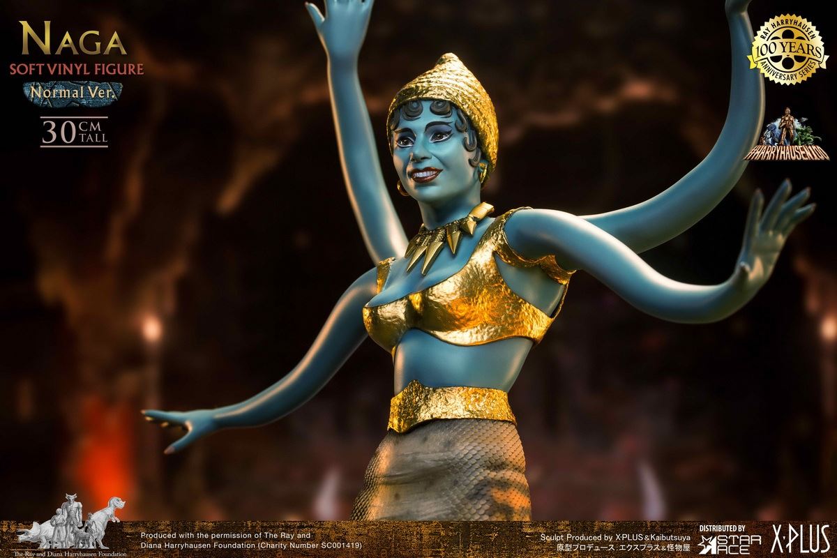 Ray Harryhausen 100th Anniversary - Triceratops - Basilisk Naga