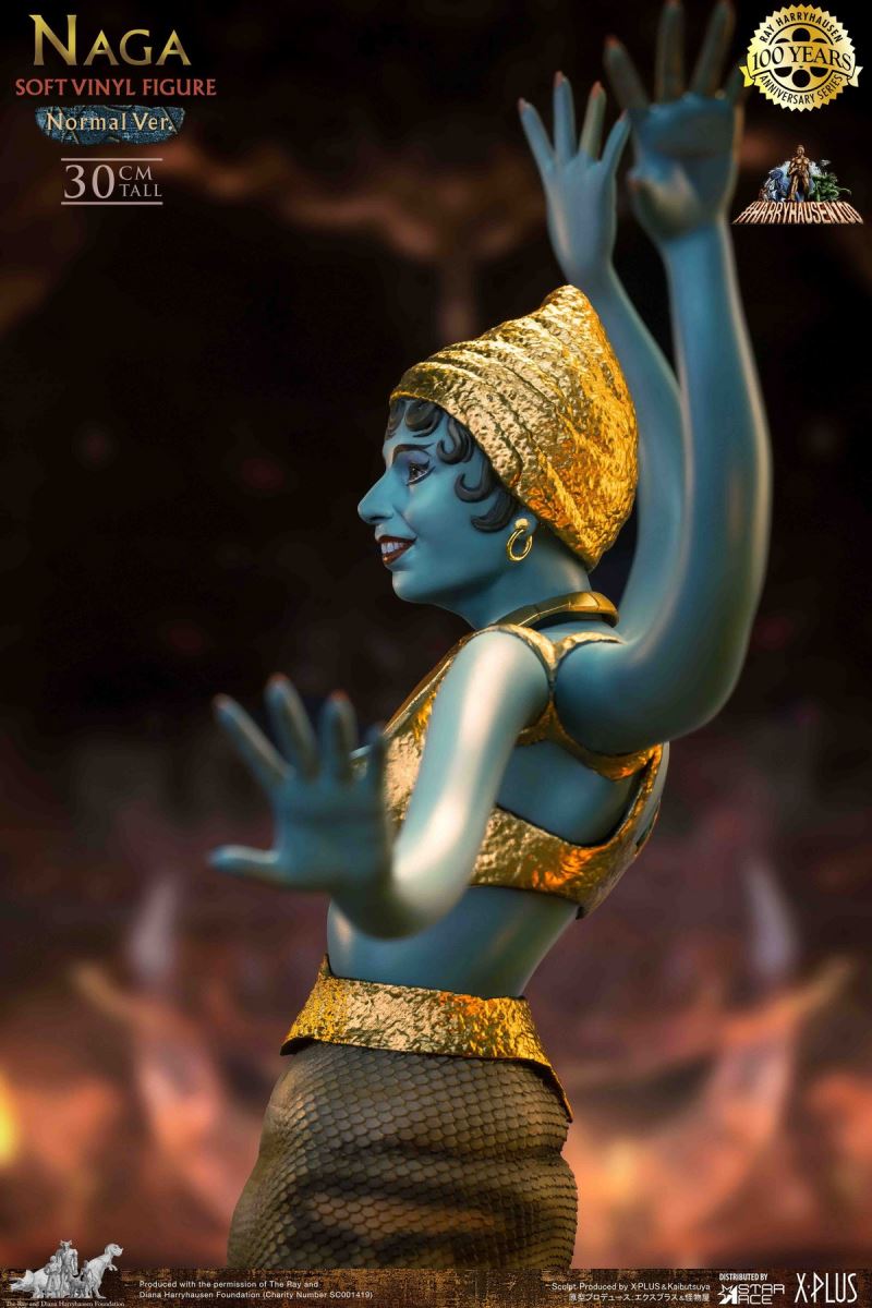 Ray Harryhausen 100th Anniversary - Triceratops - Basilisk Naga