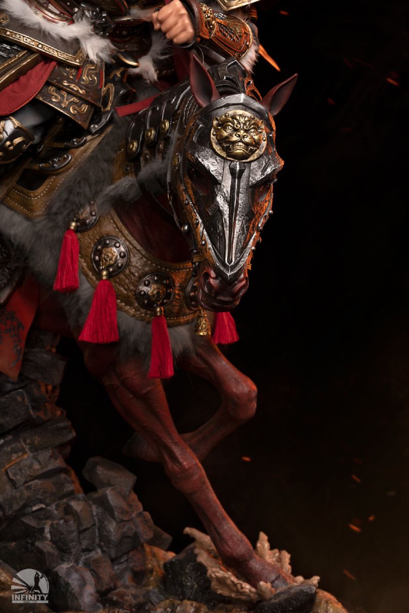 Full body portrait of Flying General Fengxian Lu Bu 1/4