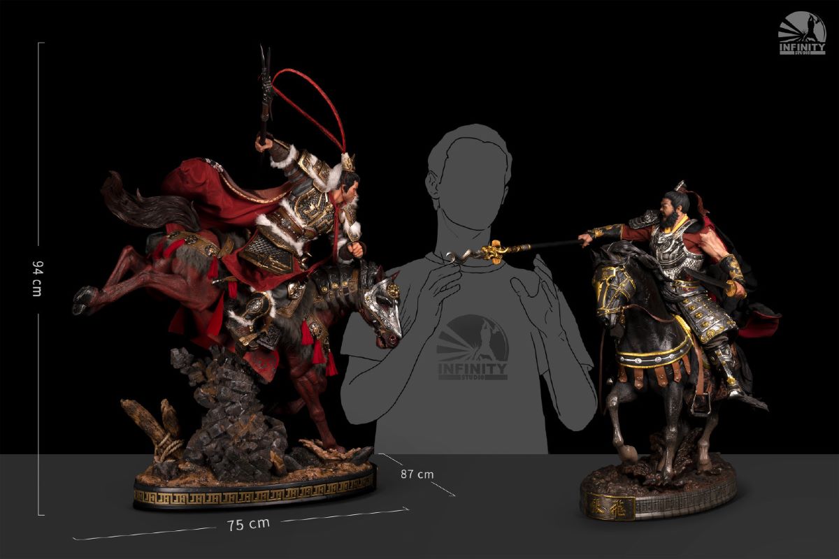 Full body portrait of Flying General Fengxian Lu Bu 1/4