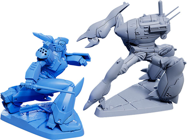 PLAMAX MF-72 minimum factory Patlabor Ingram & Crab-Man