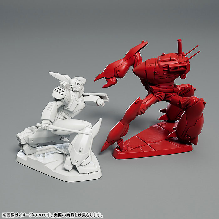 PLAMAX MF-72 minimum factory Patlabor Ingram & Crab-Man