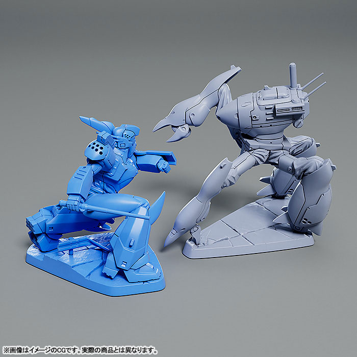 PLAMAX MF-72 minimum factory Patlabor Ingram & Crab-Man