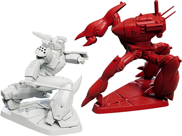 PLAMAX MF-72 minimum factory Patlabor Ingram & Crab-Man