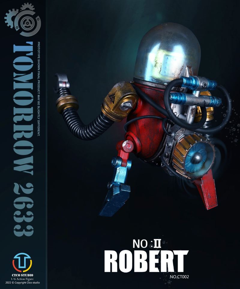 TOMORROW 2633 - NO.II ROBERT (METAL COMMEMORATIVE EDITION) CT002 1/6