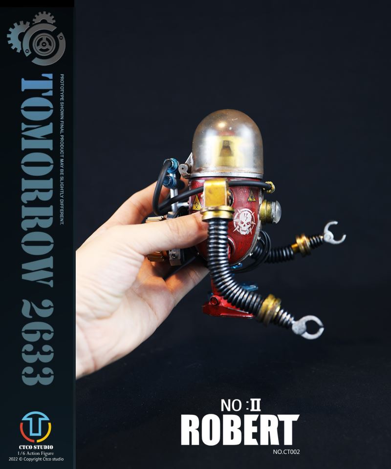 TOMORROW 2633 - NO.II ROBERT (METAL COMMEMORATIVE EDITION) CT002 1/6