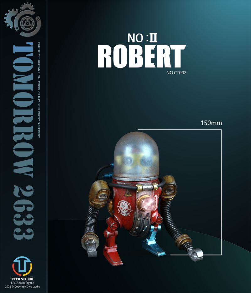 TOMORROW 2633 - NO.II ROBERT (METAL COMMEMORATIVE EDITION) CT002 1/6