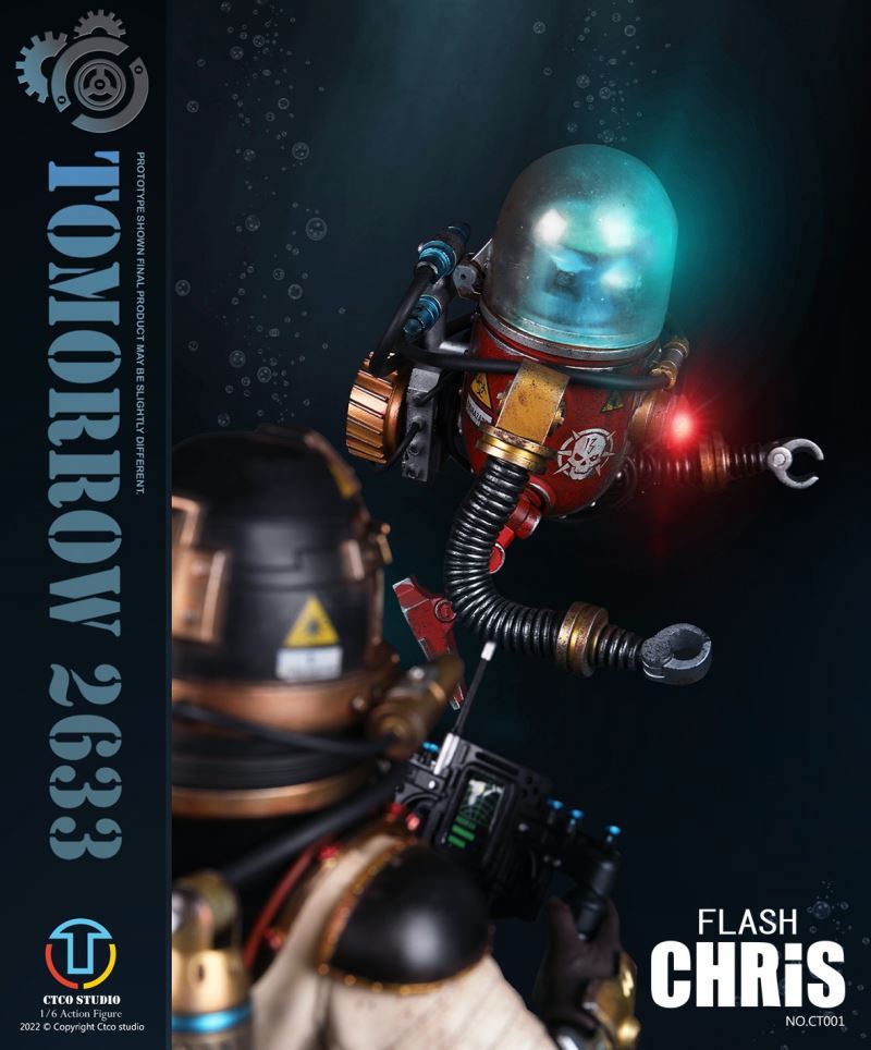TOMORROW 2633 - FLASH CHRIS (METAL COMMEMORATIVE EDITION) CT001 1/6